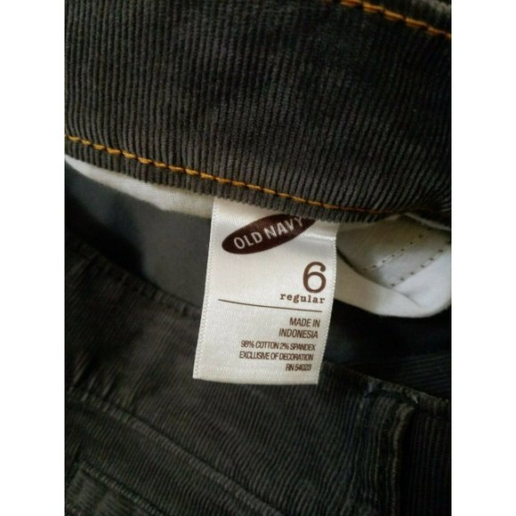 Old Navy Sweetheart Womens Corduroy Pants Brown - Picture 9 of 17